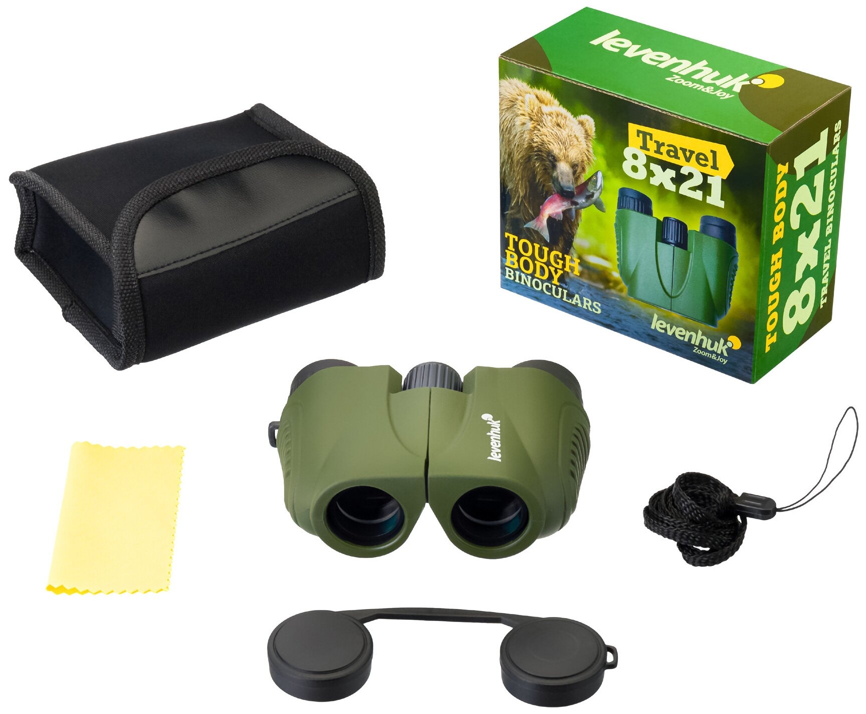 Бинокль Levenhuk Travel 8x21 — фото 1