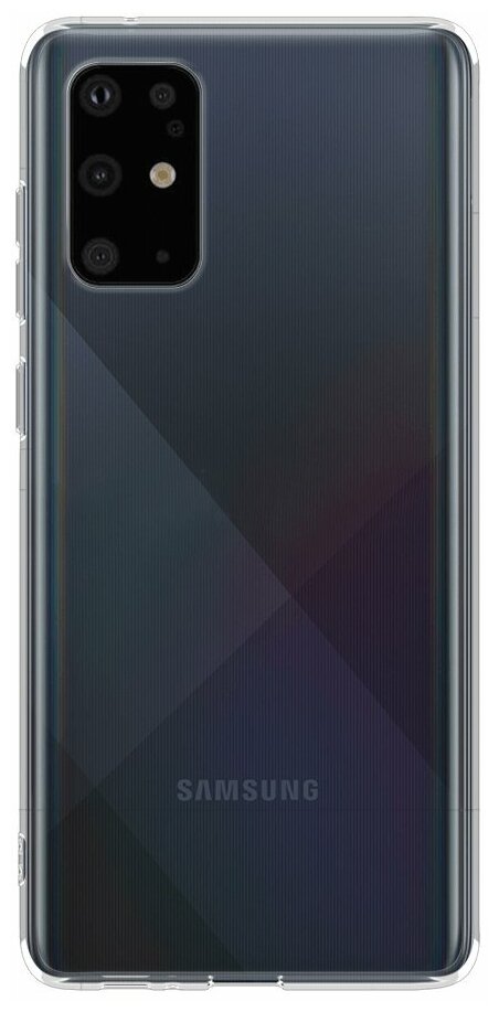 фото Накладка силикон Deppa Gel Case Basic для Samsung Galaxy S20 Plus Прозрачная арт.87472