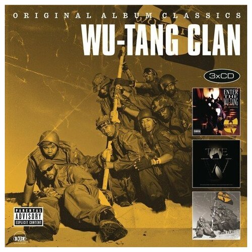 Audio CD Wu-Tang Clan. Original Album Classics (3 CD) wu tang clan wu gza liquid swords t shirt