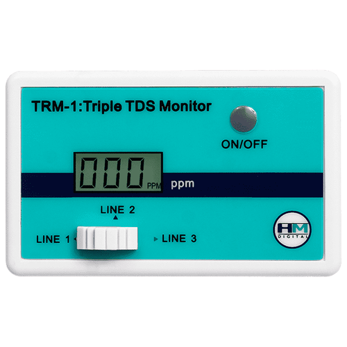 фото Hm digital trm-1 трехлинейный солемер монитор качества воды