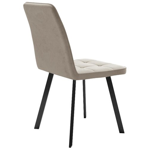 фото Стул dikline 207 b03 beige, ножки черные дик