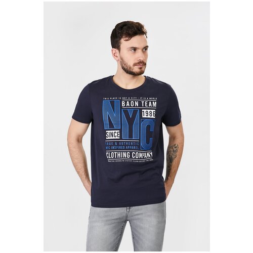фото Футболка кор.рук. baon футболка с принтом (арт. baon b731045)