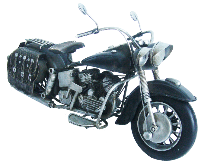 Модель мотоцикла Harley Davidson черный