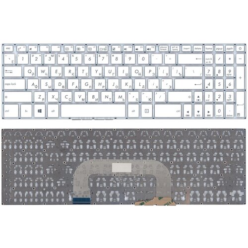 клавиатура для ноутбука asus vivobook 17 x705u белая Клавиатура для ноутбука Asus VivoBook 17 X705U белая
