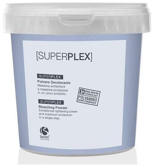 Краска для волос Barex Coloring Hair SUPERPLEX High Performance White Bleaching Powder, Обесцвечивающий порошок, 30 г