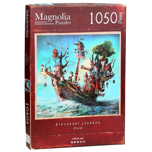 пазл magnolia 1000 деталей красочные листья Пазл Magnolia 1000 деталей: Поехали!