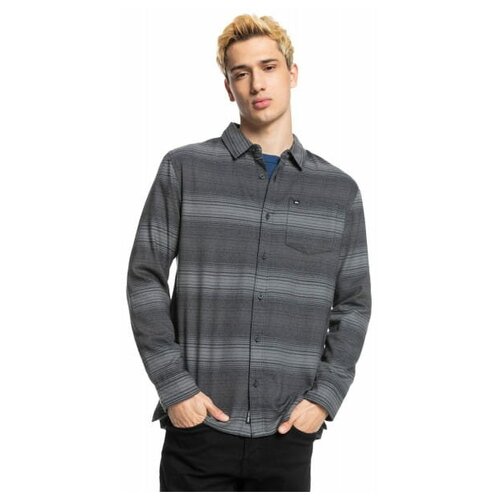 фото Рубашка quiksilver, размер s, серый