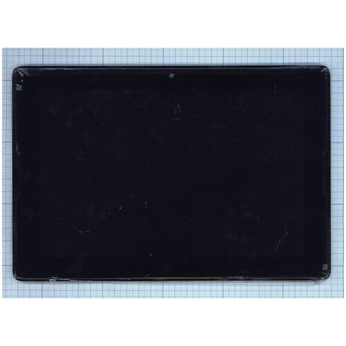 Модуль (матрица + тачскрин) для Lenovo IdeaTab A7600 с рамкой черный