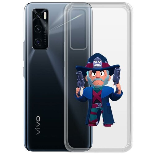 фото Чехол-накладка clear case brawl stars-стрелок кольт для vivo v20 se krutoff group