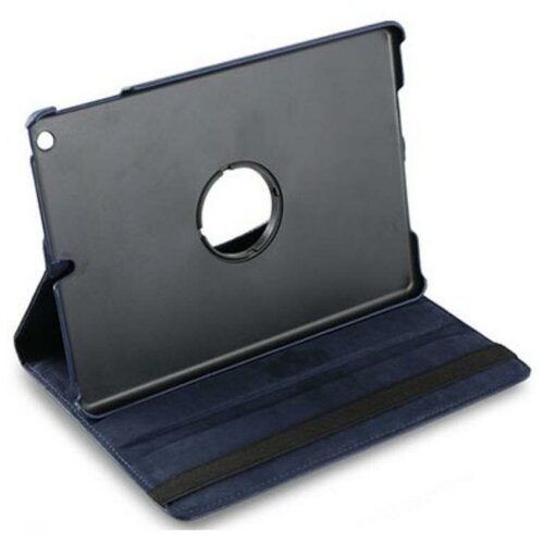 Кожаный чехол GSMIN Series RT для Apple iPad Air - Вращающийся (Синий)
