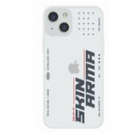 Чехол для Apple iPhone 13 Skinarma Tsuika White, противоударный пластиковый бампер с рисунком, защитная пластиковая накладка, кейс с защитой камеры - изображение