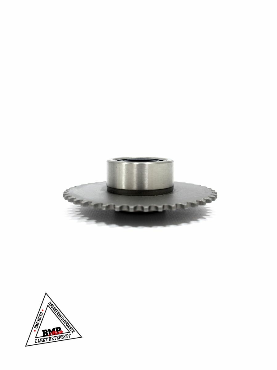 Шестерня обгонной муфты стартера (бендикса), с сальником, 110-125cc — фото 1