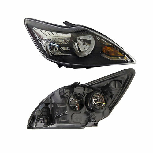фото Фара ford focus ii 08-11 справа черная с электрокорректором (sat)