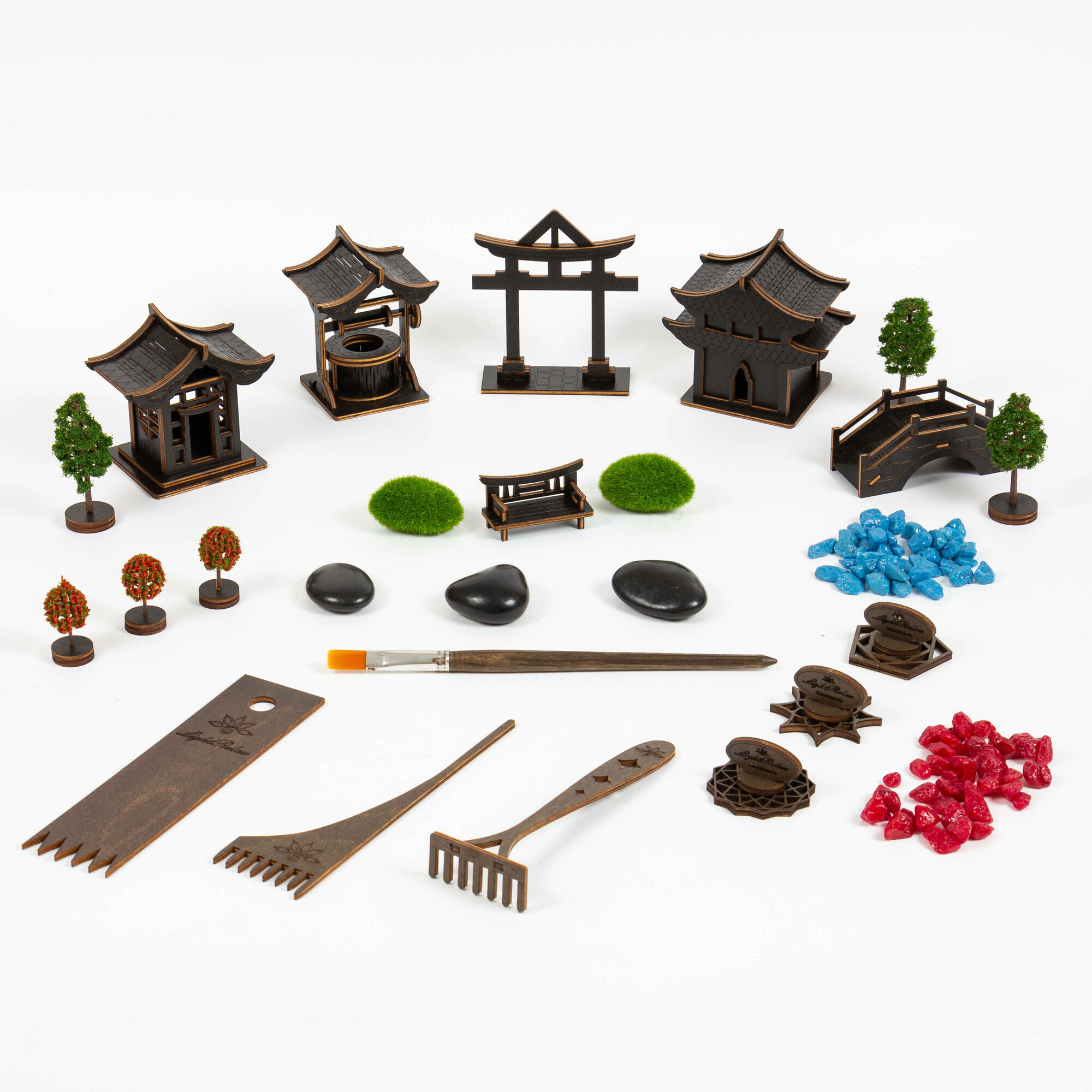 Японский сад камней Микадо 40смх29см — фото 1