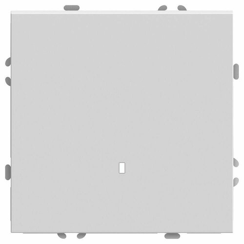 Выключатель 1-клавишный c индикатором (механизм), STEKKER, 250В, 10А, серия Эмили, RSW10-5101-01, белый фарфор, soft touch 49863 fr_49863