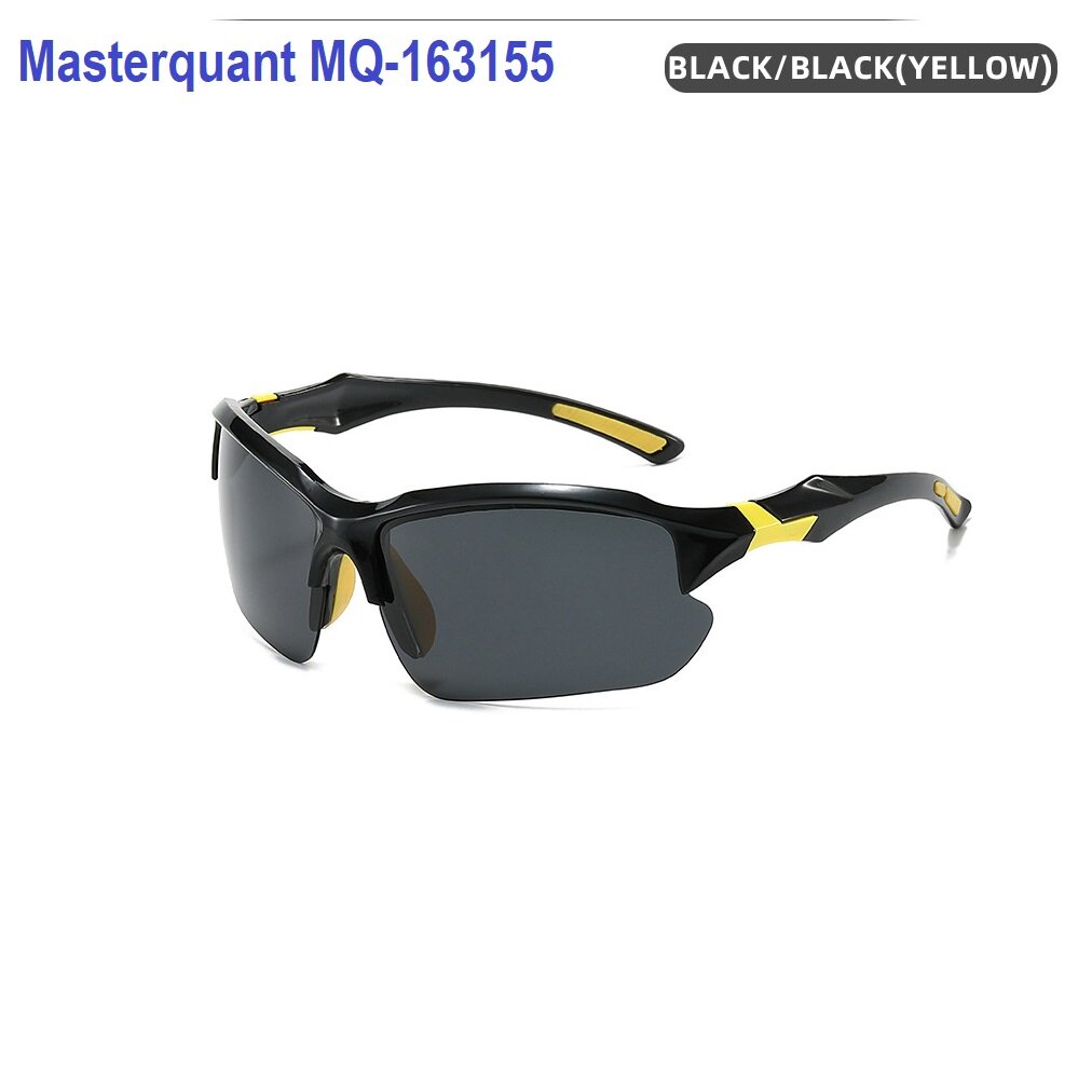 Солнцезащитные очки MASTERQUANT, черный, желтый