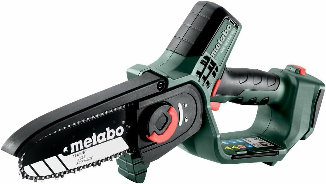 Аккумуляторная цепная пила Metabo MS 18 LTX 15  600856850