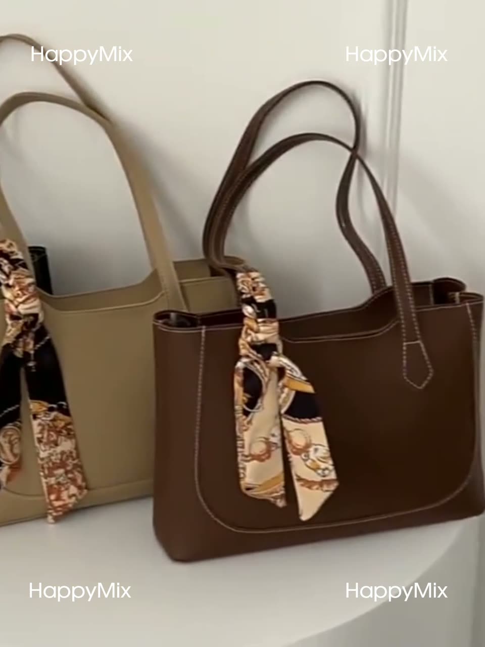 Сумка  Сумка женская, через плечо, тоут, А4, карамельный — фото 1