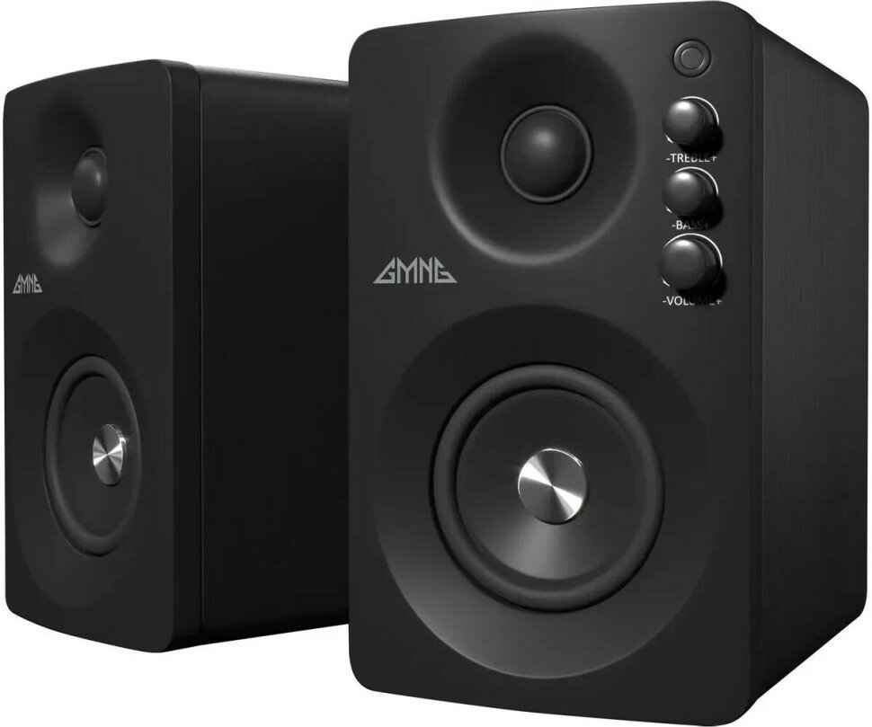 Колонки GMNG GG-SP610ACW, 2.0, MDF/пластик, 30Вт, 40Гц-20 кГц, черные