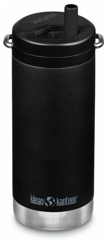 Термокружка Klean Kanteen TKWide Twist Cap 12oz (355 мл) Black 1008308