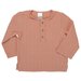 Рубашка из хлопкового муслина цвета пыльной розы из коллекции essential 24-36m (69639)