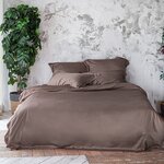 Комплект постельного белья Bellehome Shiny Mokko - изображение