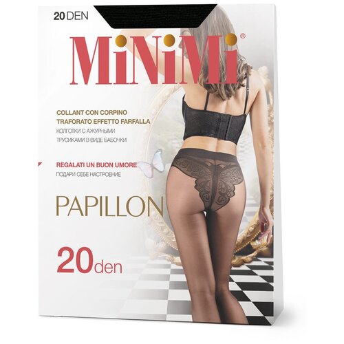 Колготки MiNiMi PAPILLON 20 размер 4/L, caramello (Песочный)