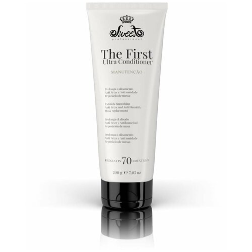 Sweet Hair Professional Ультра маска для волос The First Ultra питание, увлажнение, мягкости и блеск, глубокого восстановление 200 мл, Бразилия