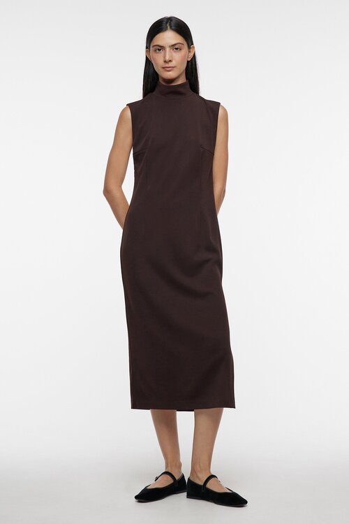 Платье Befree, размер M INT, коричневый