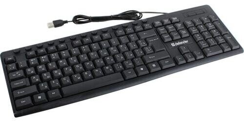 Клавиатура Defender Action HB-719 RU Black USB