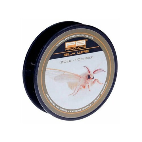 Поводковый материал PB Products Silk Wire 20lb 10m Silt