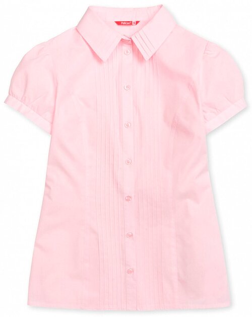 Школьная блуза Pelican, размер 11, розовый