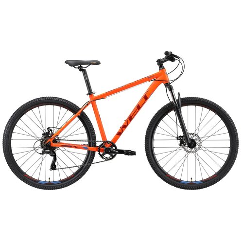 Горный (MTB) велосипед Welt Ridge 1.0 D 27 (2023) orange 16 (требует финальной сборки) горный mtb велосипед welt ridge 1 0 d 27 2021 marine blue s требует финальной сборки
