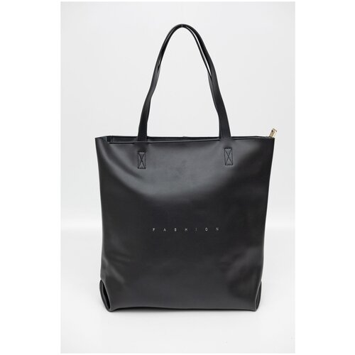 фото 363-19 тн-806 сумка шоппер женская натуральн polina&eiterou черный polina & eiterou