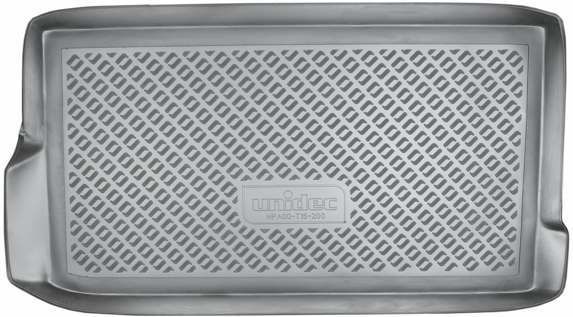 Коврик в багажник (полиуретан) для Daewoo Matiz HB-хэтчбек (2005-) (NPA00-T15-200)