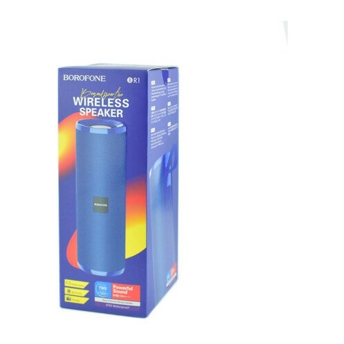 Портативная акустика BR1 BOROFONE синяя 161400₽