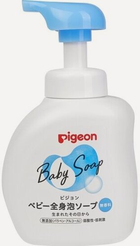 Изображение товара Детское мыло-пенка Pigeon с рождения, 500 мл