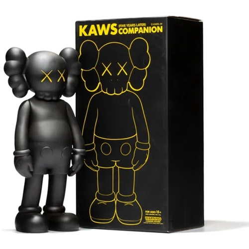 Коллекционная фигурка KAWS Companion Bearbrick 20 см черный