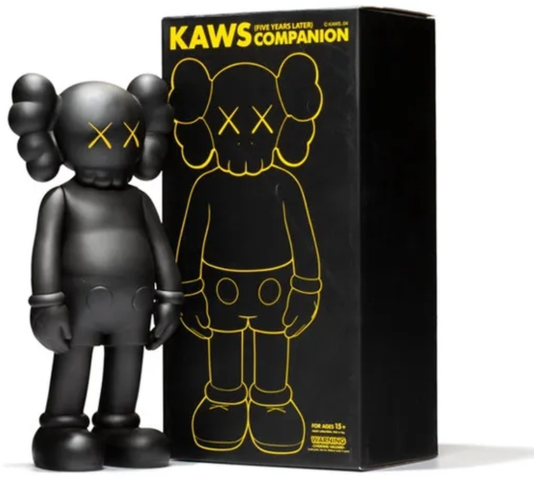 Коллекционная фигурка Kaws Companion 20см Черный