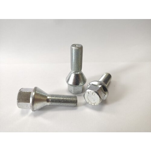 Колесные Болты М12х1,25 (56мм/28мм) цинк Конус 17 Ключ