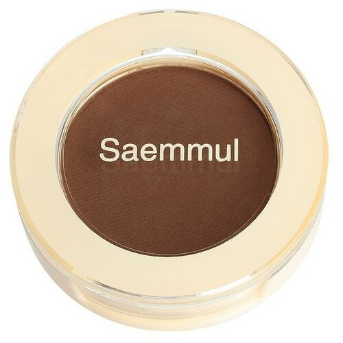 the SAEM EYE Тени для век матовые Saemmul Single Shadow (Matte) BR16 Elegant Brown, 6гр