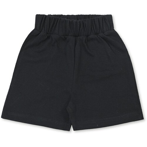 фото Шорты детские - чёрный - без рисунка, размер 104 bonito
