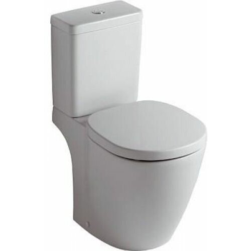 Ideal Standard Унитаз с бачком E803601 + E797001 Connect Cube Ideal Standard унитаз компакт roca access 34p23900y нижняя подводка косой выпуск микролифт