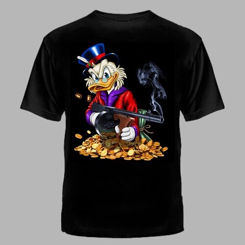 Скрудж Макдак с автоматом . Размер 48