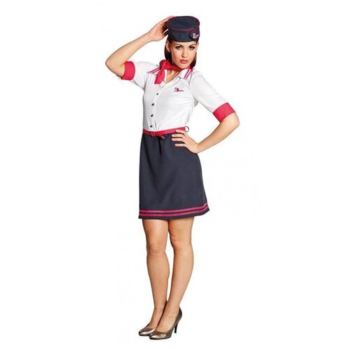 Униформа бортпроводницы (11468) 40 костюм медицинский женский с коротким рукавом спецодежда для врачей и клиник униформа для кормления униформа из хлопка для стоматологии