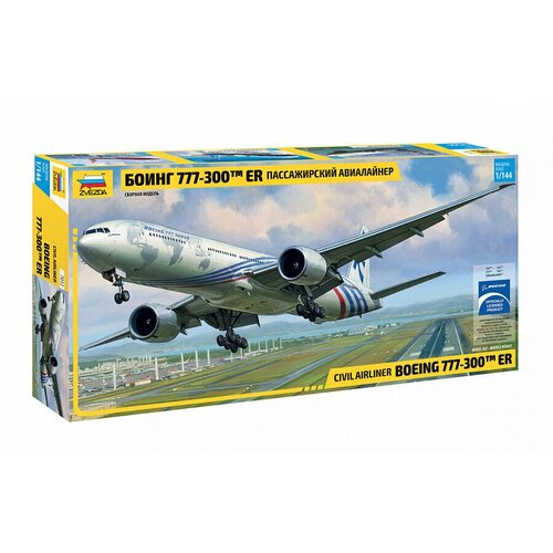 Сборная модель ZVEZDA Боинг 777-300 ER (7012) 1:144