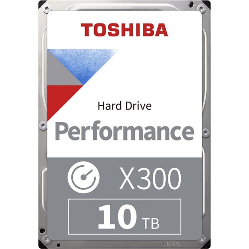 Жесткий диск Toshiba X300 SATA3 10Tb 35 7200 256Mb RTL analog HDWR11AUZSVA 3444400₽