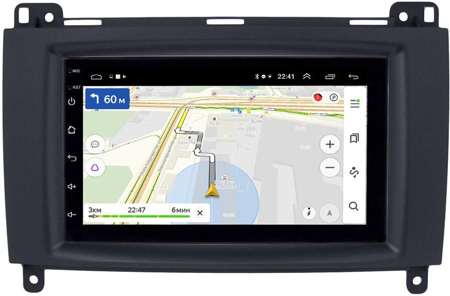 Магнитола в штатное место 2 din Volkswagen Crafter (2006-2016) OEM на Android 10 (RK7-RP-MRB-57)