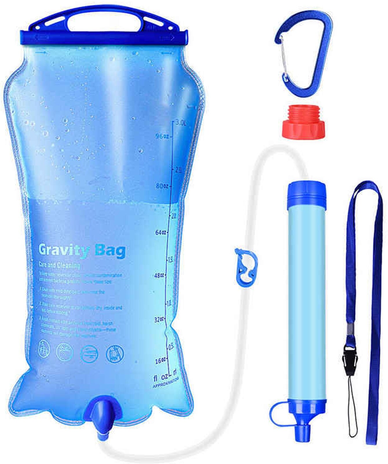 Фильтр для воды Membrane Solutions Gravity Water Filter Bag 3L - фотография № 1