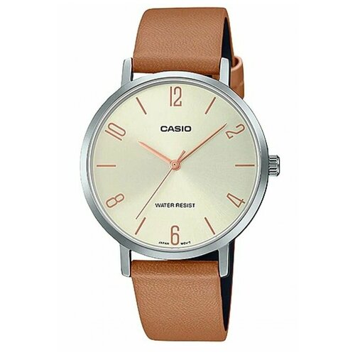 Наручные часы CASIO Collection LTP-VT01L-5B, серебряный, золотой